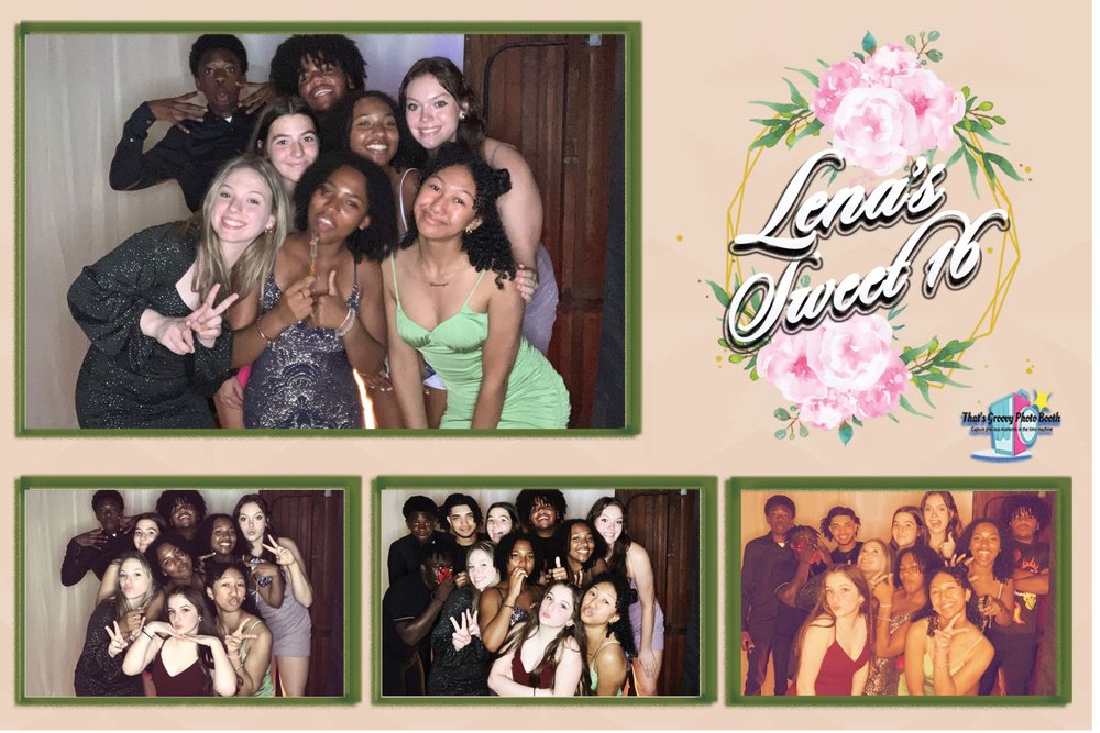 photo booth rental Lenas sweet 16