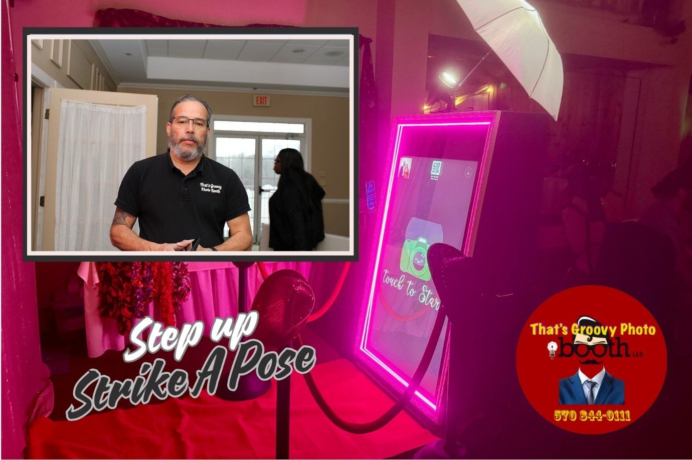 magic mirror photo booth rental