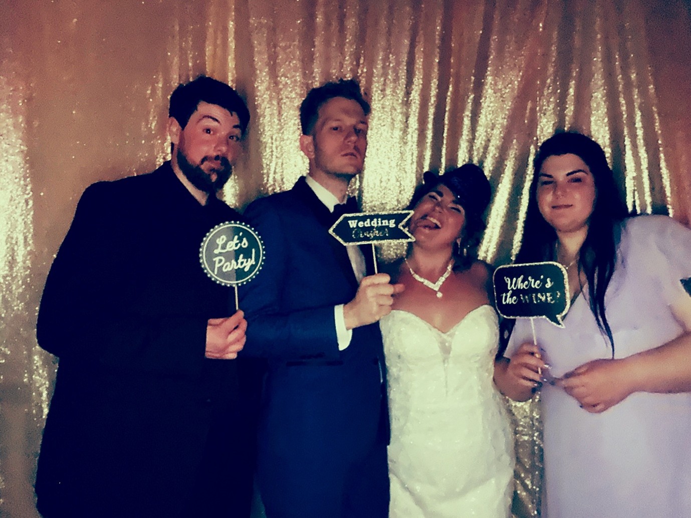 iPad DSLR photo booth in Pocono